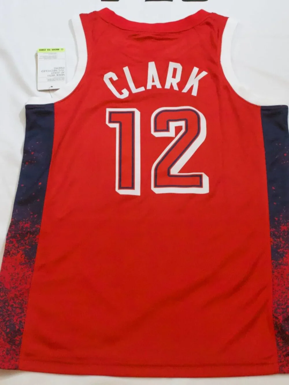 NEW Men's Caitlin Clark #12 USA Jersey Size Medium - Picture 5 of 7